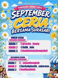 🎉✨ Pemenang September Ceria ! ✨🎉